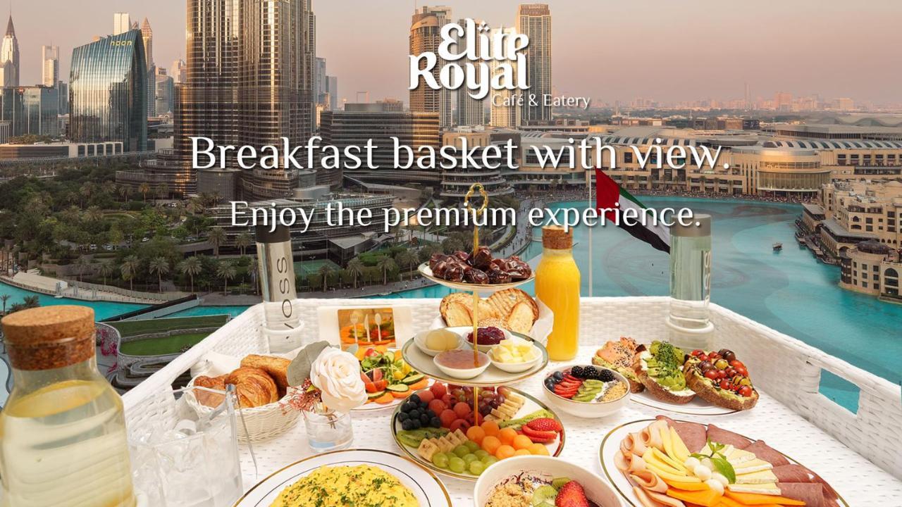 Elite Royal Apartment - Full Burj Khalifa & Fountain View - Palace Dubaj Zewnętrze zdjęcie